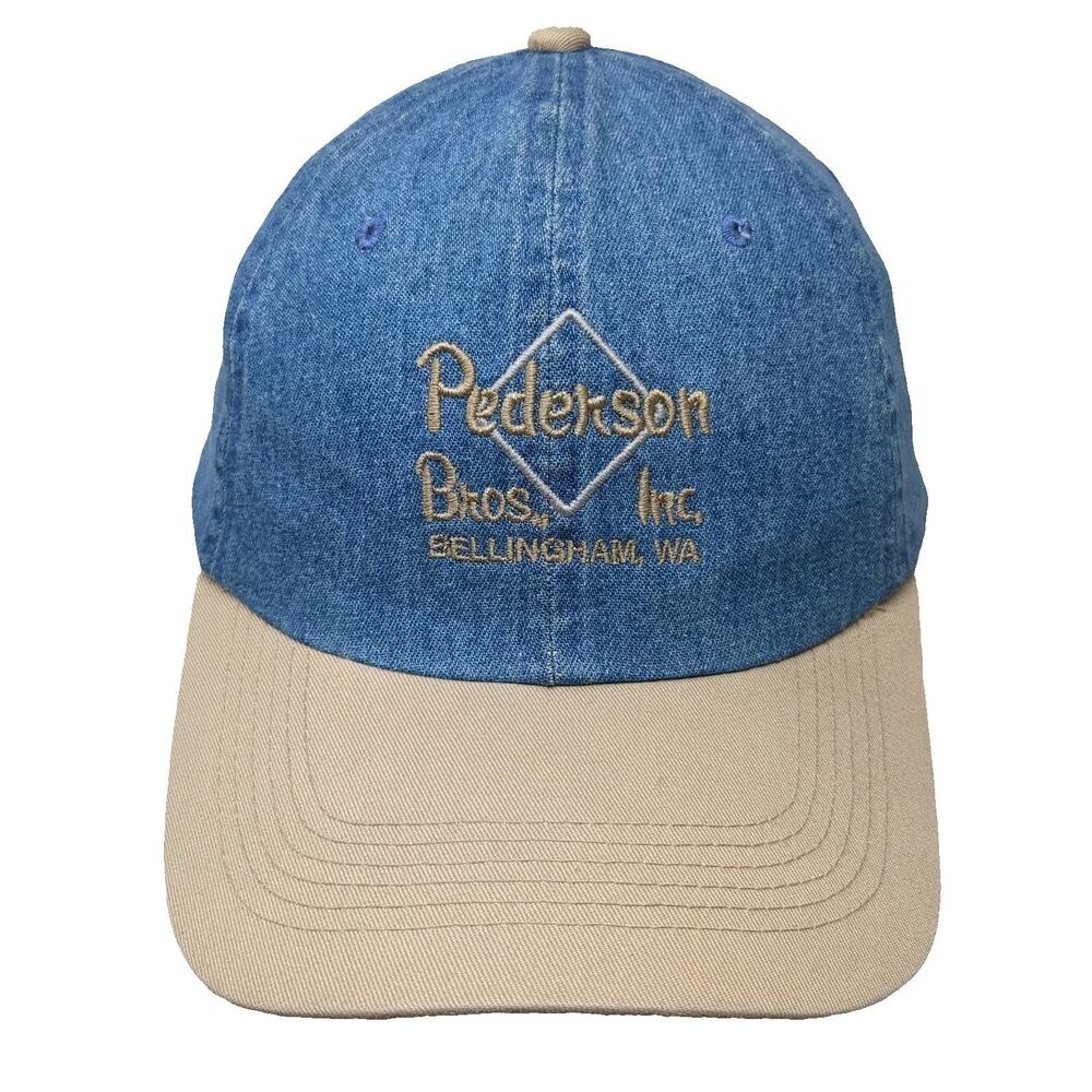 Legend Baseball Cap Blue One Size Denim Pederson Bros Bellingham Strapback Hat